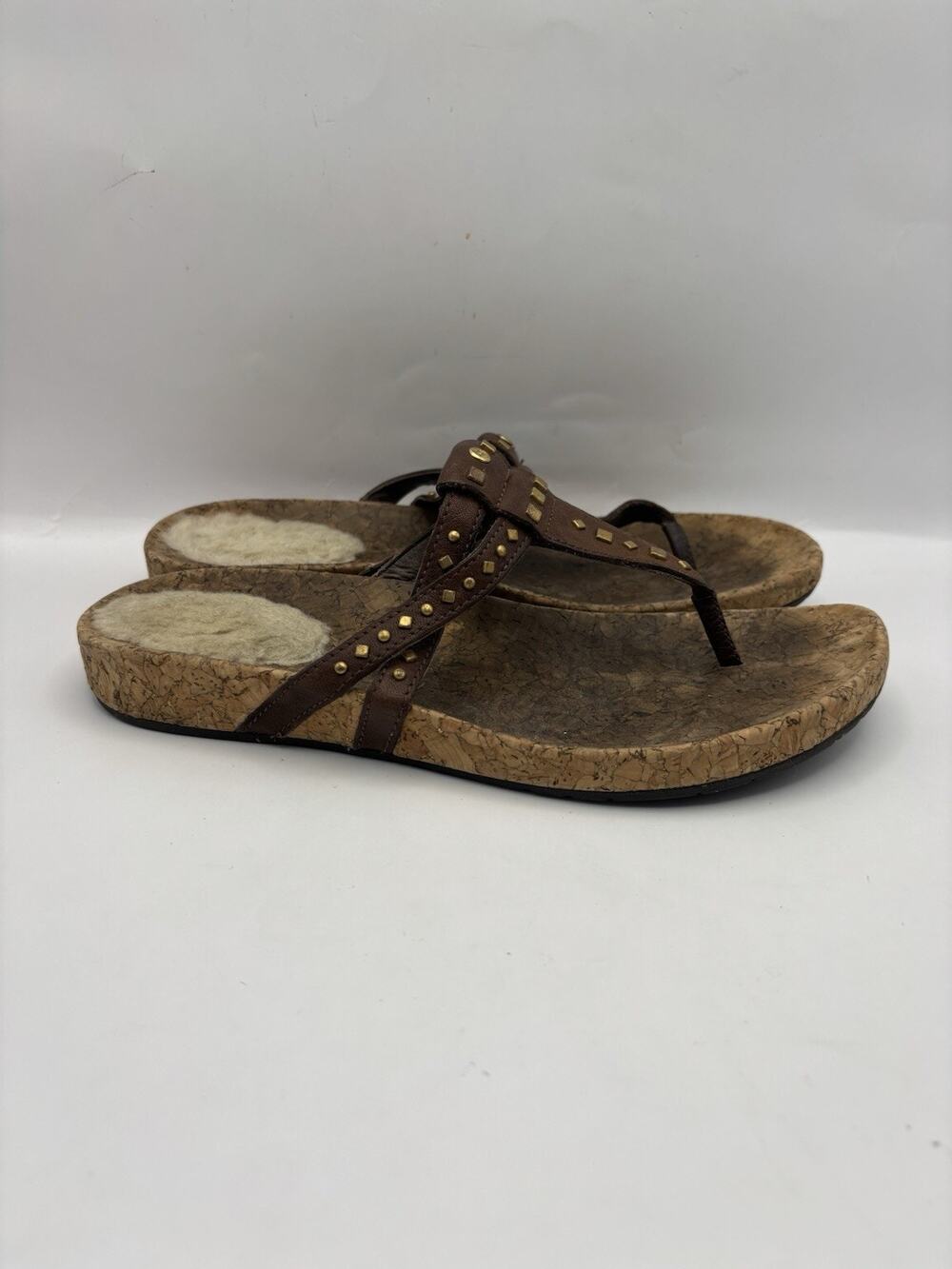 Ugg Deitra Leather Sandals Women Size 7